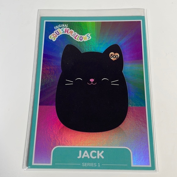 Squishmallows | Toys | Squishmallows Trading Card Series Classic Squad Holographic Jack The ...